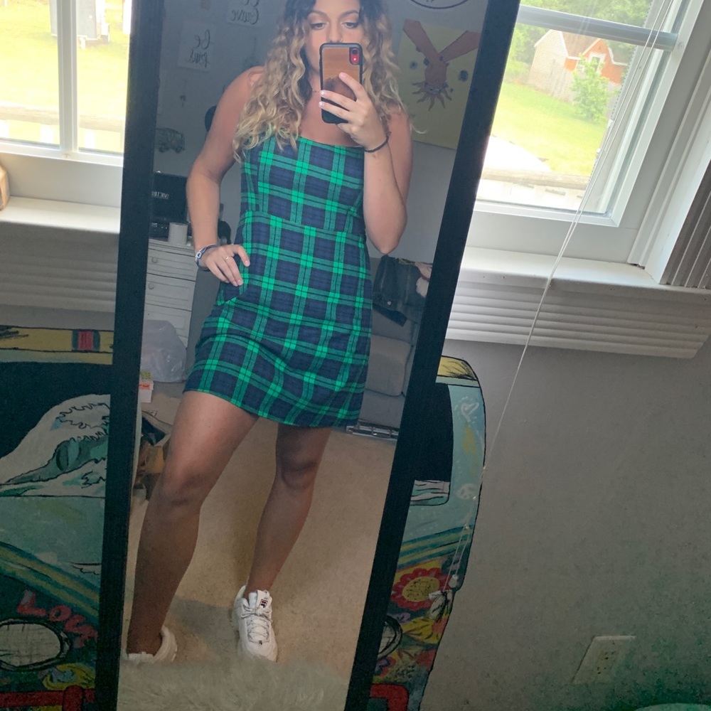 Trendy Plaid dress